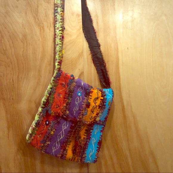 Handbags - Colorful Boho Crossbody bag